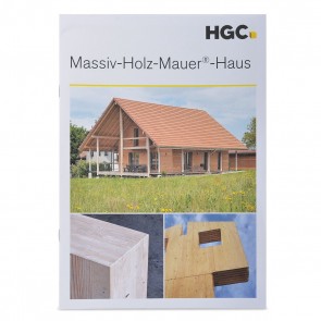 Broschüre «Massiv Holz-Mauer-Haus»
