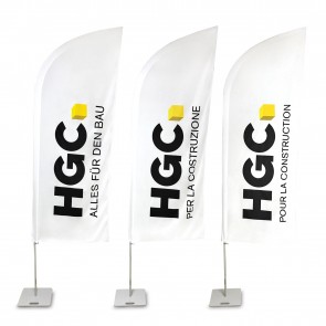 Beachflag «HGC»