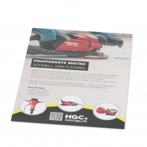 Flyer Profigeräte mieten