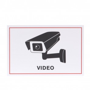 Aufkleber «Videoüberwachung»