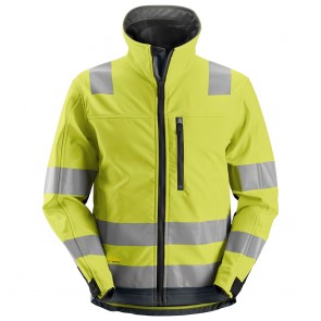 High-Vis-Softshell-Arbeitsjacke, Warnschutzklasse 3